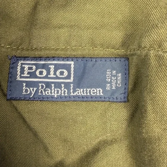 Vtg Polo Ralph Lauren Combat Trousers Men 40x31 Camo Cargo Pants OG 107 Straight - Picture 8 of 16